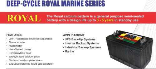 NS70LMF-65AH,12V ROYAL DEEP CYCLE BATTERY DEAL OF THE WEEK(BRAND NEW)