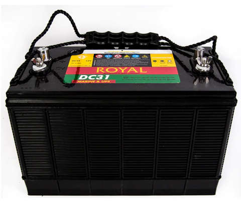 100AH ROYAL DELKOR DEEP CYCLE BATTERY (MARINE) 12V ,LOW STOCK AVAILABLE(DC31)