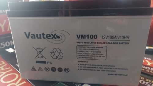 VAUTEX 100AH 12V SEALED LEAD ACID, VM100