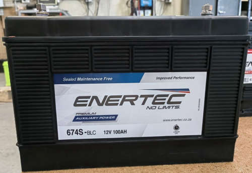 674S-BLC 12V 100AH ENERTEC(ENERGIZER) LEAD CALCIUM Batteries
