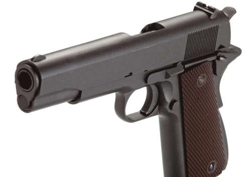 KWC -Supercat 1911 Bundle (Fully Metal co2 semi-auto Blowback pistol) Including bottle of BB and gas