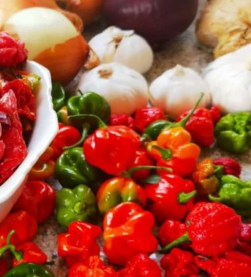 Chilli Carolina Reaper & Habanero Cross Organic (Open Pollinated) - 20 Seeds