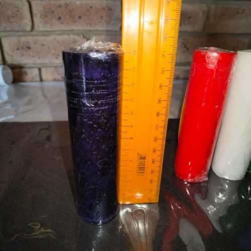 Citronella Candles 14cm Height - Emerald Green