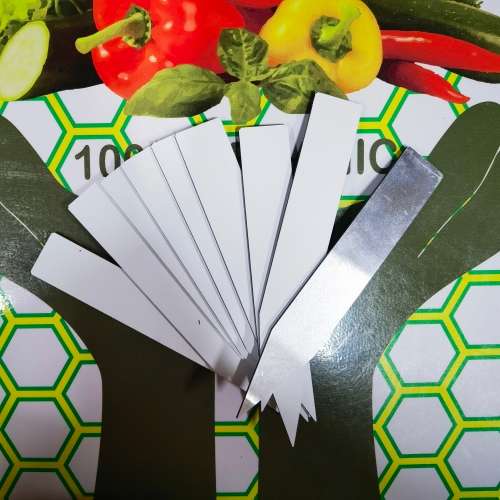 Plant Tags High Duty Re-usable (2,5CM X 16CM x 10 Tags)