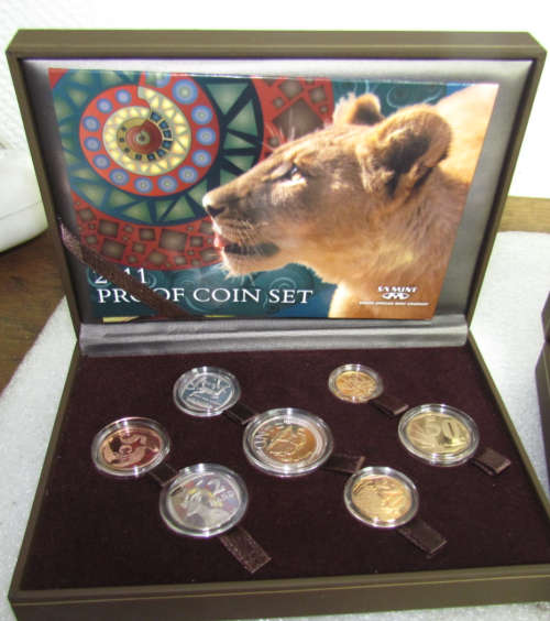 2011 & 2012 South African Proof Set