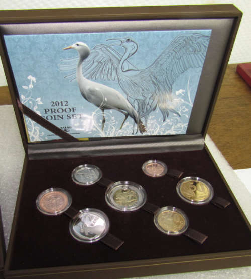 2011 & 2012 South African Proof Set