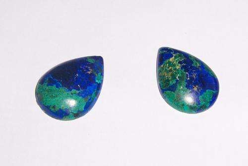 Perfect Pair! Black Opal (play-of-color) Set