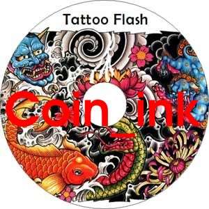 BEST TATTOO FLASH ON CD AND Get A FREE DVD (how to tattoo) when ordering The CD (TO DAY ONLY)