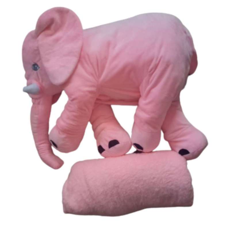 Elephant Teddy Bear with Blanket