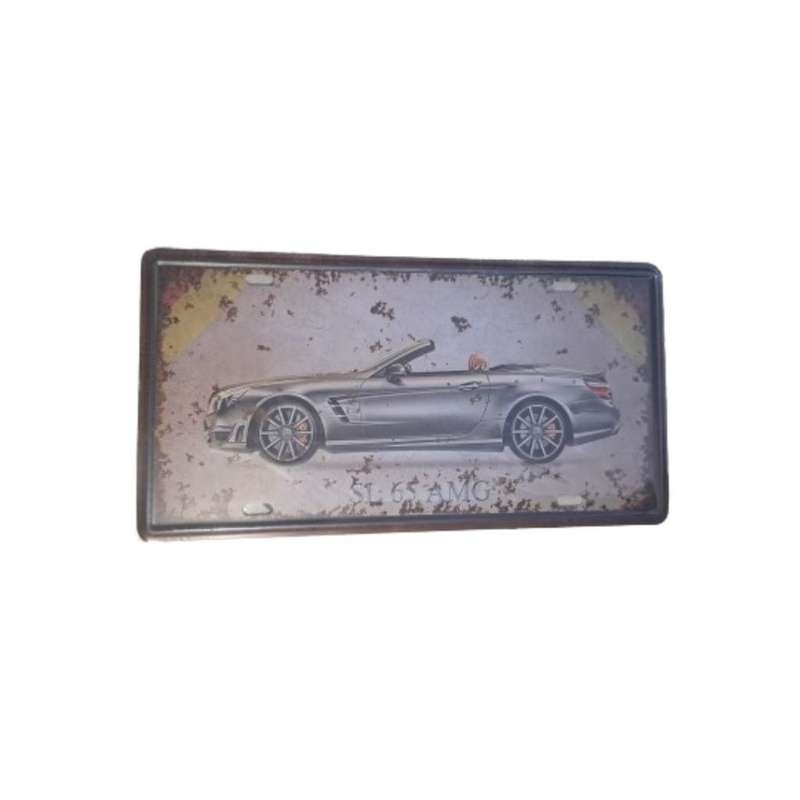 Mercedes Metal Wall Art