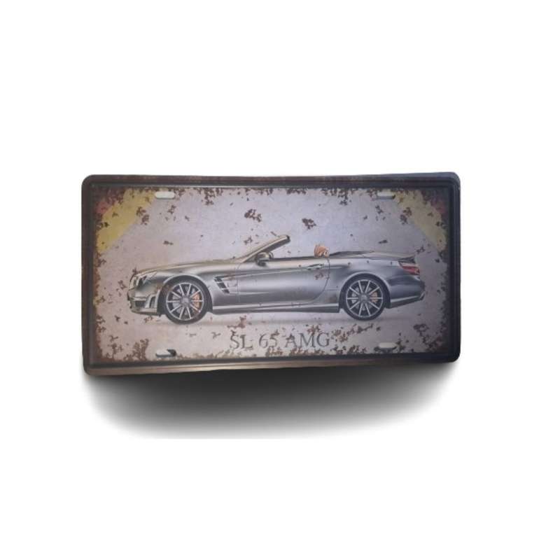 Mercedes Metal Wall Art