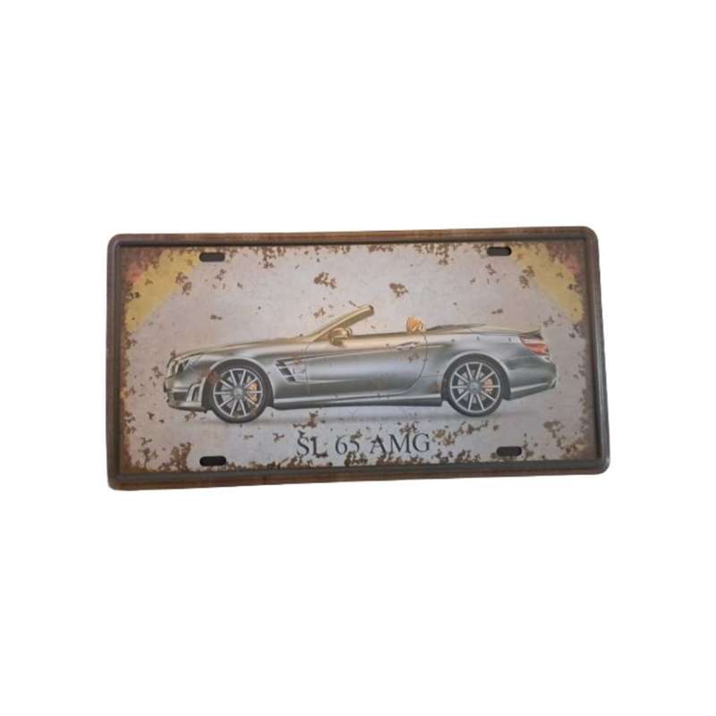 Mercedes Metal Wall Art