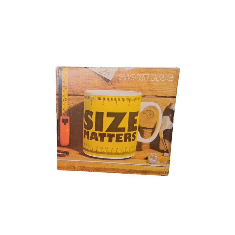 Giant Mug- Size Matters