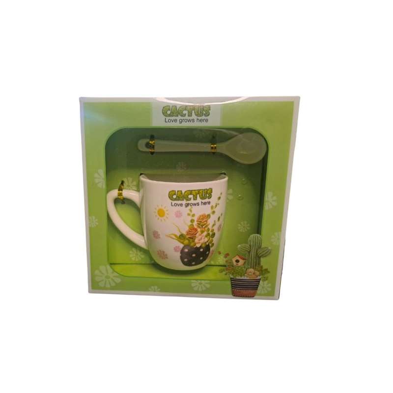 Cactus Mug Gift set