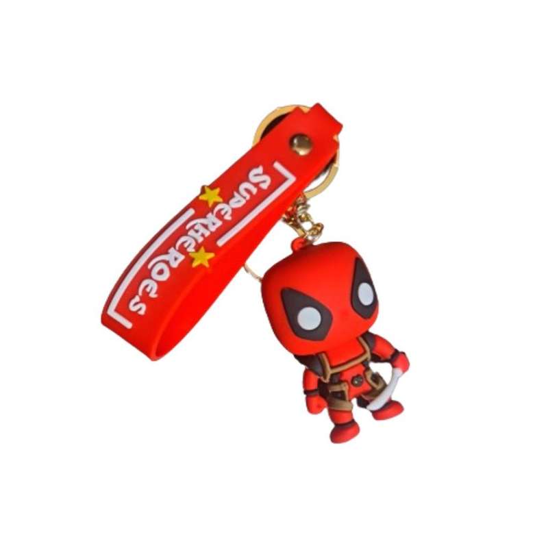 Deadpool Key Holder/School bag Tag