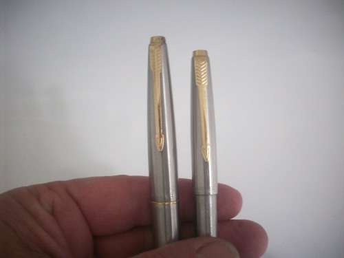 Parker Fountain pen and ballpoint set - working