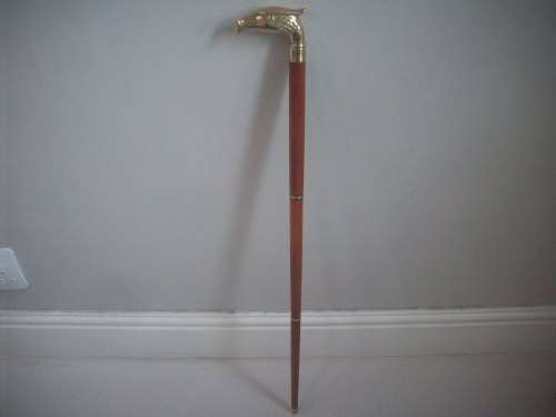 Walking Stick with hidden blade/knife! Incredible!