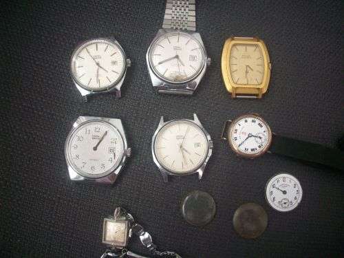 Watches x 8......sold as parts?