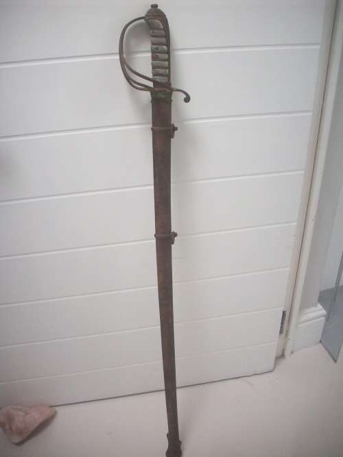 Boer War sword.....reason for low price below....