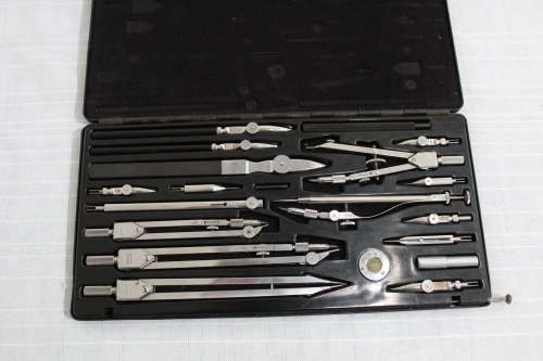 Wild Heerbrugg mathematical set large - complete!