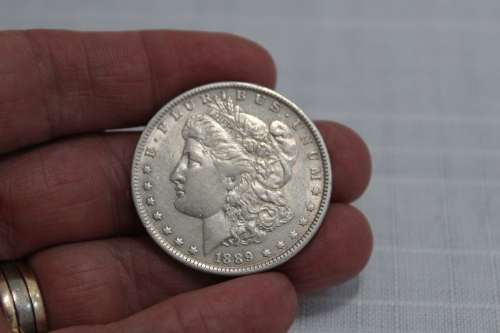 Morgan Silver Dollar - 1889.....extremely fine!