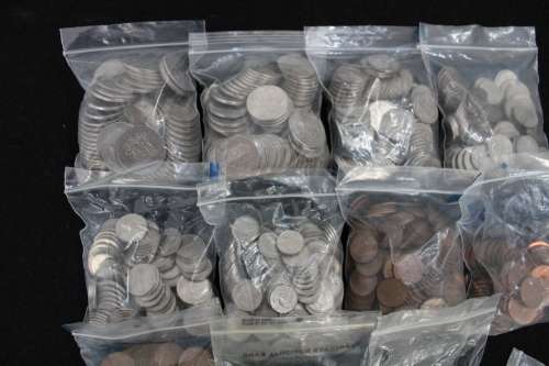 5.5 kgs of coins!! Details below......