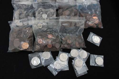 5.5 kgs of coins!! Details below......