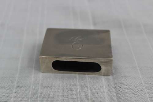 Sterling matchbox cover - 13.1grams