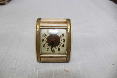 Art Deco folding Westclox.....working