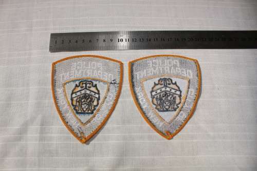New York Police Department GENUINE patches x 4!!