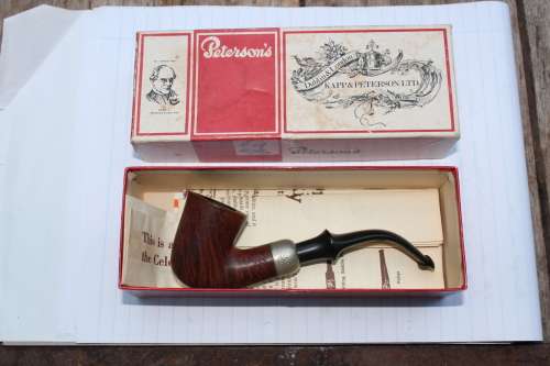 Peterson's Pipe - vintage in original box with all paperwork!