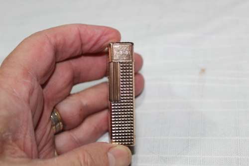 Vintage S. T. Dupont gold plated 20 microns.