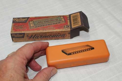 Ridley`s Harmonica - as new condition - never been used - in the box!