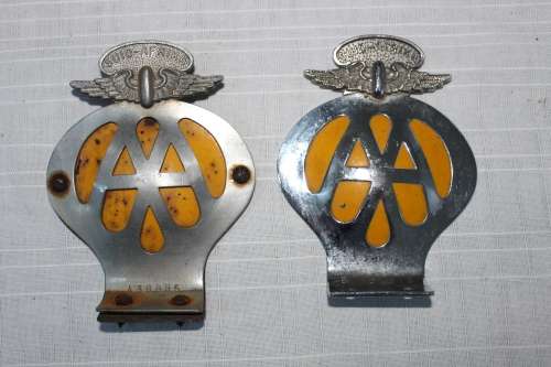 AA metal Grill Badges x 2!! Take both for R 325!!
