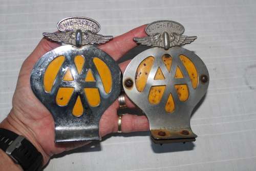 AA metal Grill Badges x 2!! Take both for R 325!!