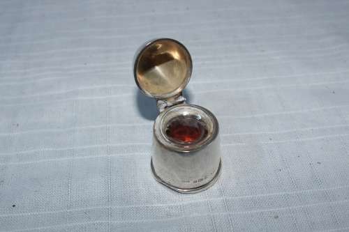Sterling `travel` candle holder!....very different!