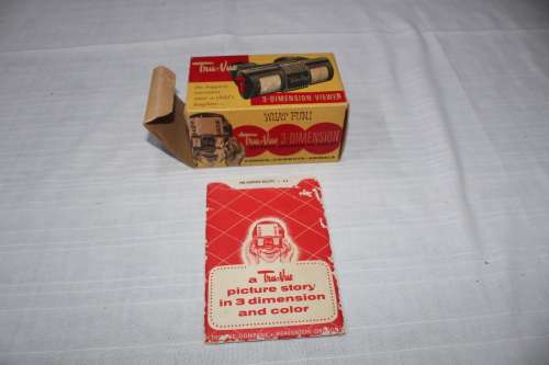 Tru-Vue 3D viewer - 50`s.....with box! ....see below.....