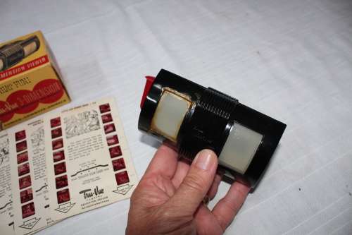 Tru-Vue 3D viewer - 50`s.....with box! ....see below.....