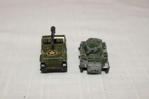 Lesney No 67 - Saladin Armoured car and a Matchbox Superfast