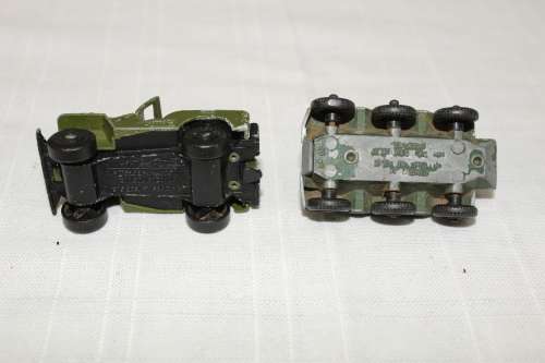 Lesney No 67 - Saladin Armoured car and a Matchbox Superfast