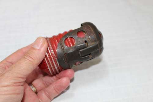 WW11 Italian grenade (red devil no 35) - incredible find!