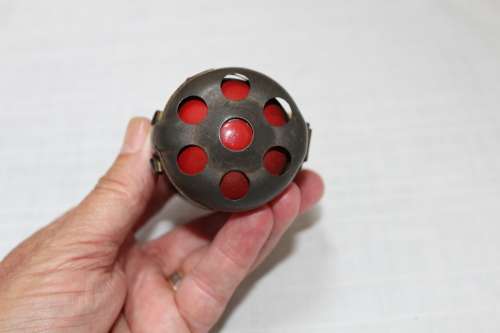 WW11 Italian grenade (red devil no 35) - incredible find!