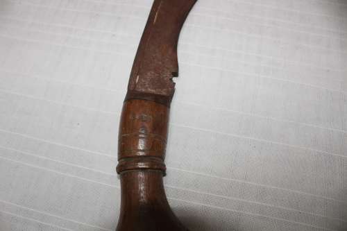 FOR DRAGANOV777 ONLYOriginal WW11 Nepalese Gurkha Kukri Bhojpure Fighting Knife....details below....