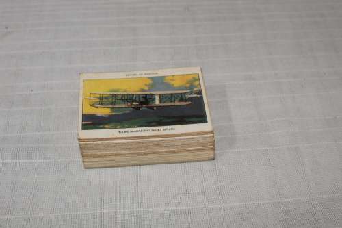 Mills cigarette cards - History of aviation - FULL SET of 50!!