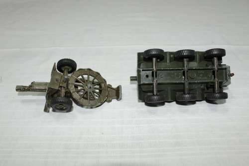 The Crescent Toy Company - Field Gun and Saladin Armoured Car - see below.....