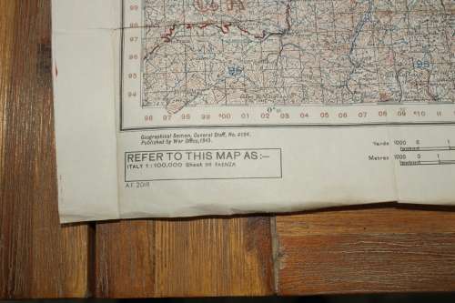 WW11 Escape maps of Italy.....I have 5!! Details below.....