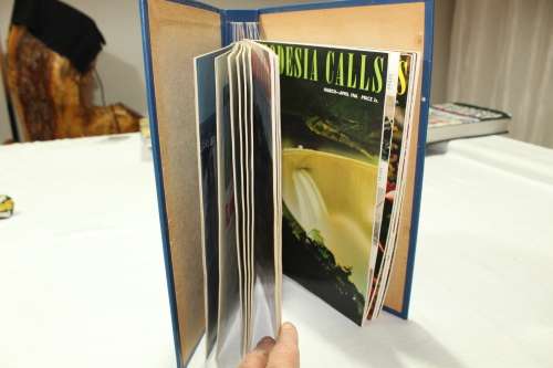 Rhodesian collectors!!!. 10 copies of `Rhodesia Calls`.....bound!