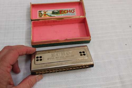 Hohner `Echo` Harp harmonica - excellent! Absolute bargain!