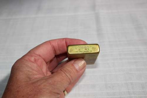 Zippo, brass 1993 model