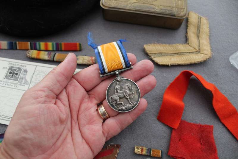 WW1 War Medal plus `memorabilia` .....see below.....